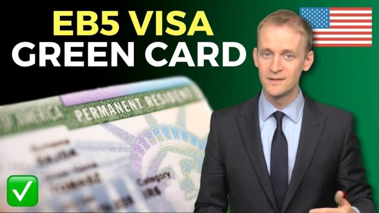 EB5 How to apply ✅ Get a greencard in 10 steps 🇺🇸