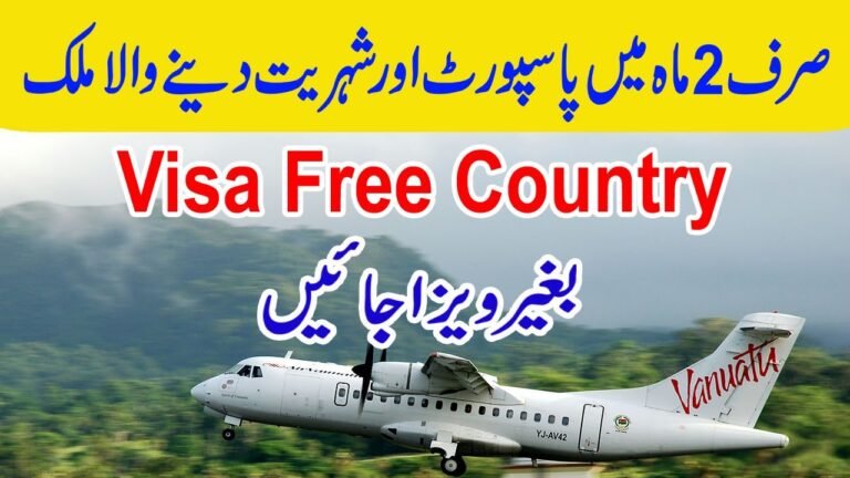 VISA FREE: Visa Not Required To Travel To Vanuatu || Visa Free Countries in 2020