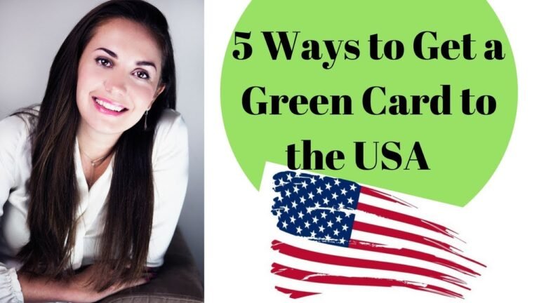 5 Ways How To Get Your Green Card to the USA