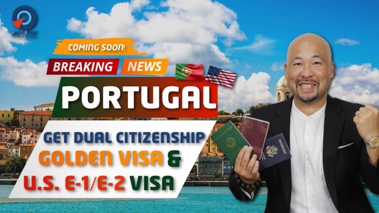 [BREAKING NEWS] Portugal to be an E-1 & E-2 Visa Country to the US