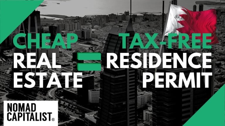 Buy Cheap Real Estate, Get a Tax-Free Residence Permit