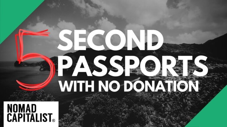 Five Second Passports with No Donation