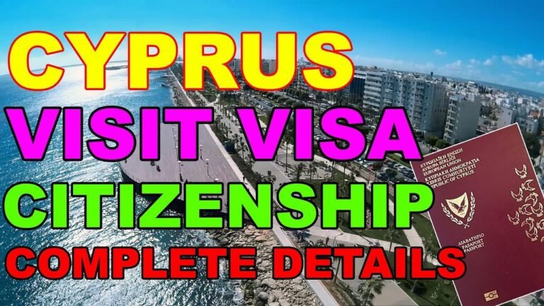 How To Get Cyprus Visit Visa [Study Visa] [Citizenship] Urdu/Hindi 2018 By Premier Visa Consultancy