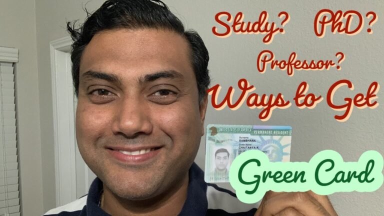 How to Get a US Green Card Fast? (Hindi, English CC) | Corrections in Description