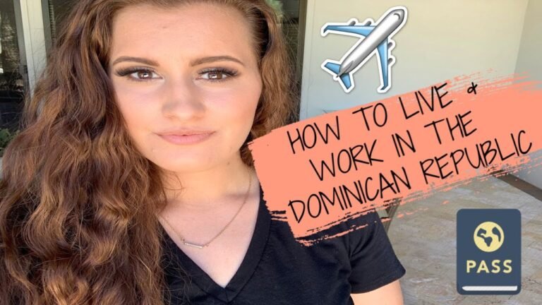 How to move to the DOMINICAN REPUBLIC! // Visas, Residency, Driving in the DR as an expat!