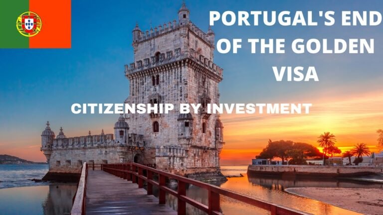 THE END OF PORTUGAL'S GOLDEN VISA? (Citizenship by Investment) | All you need to know!