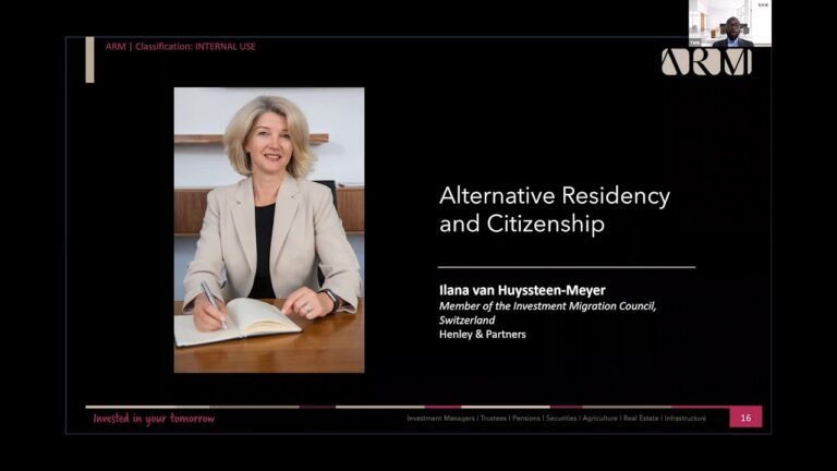 Alternative Residency and Citizenship