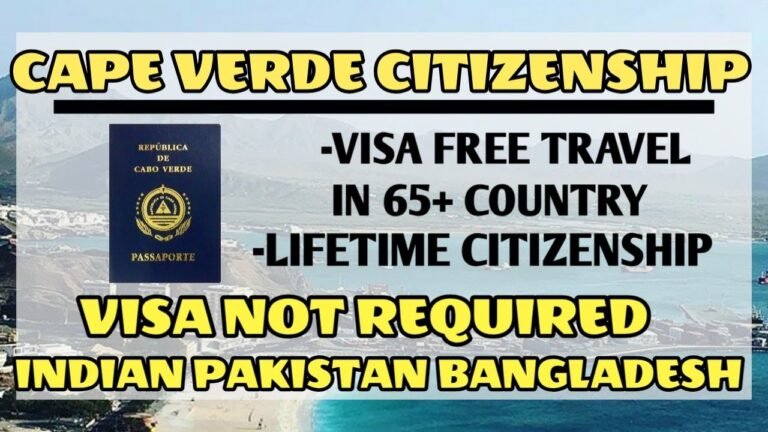 Cape Verde Visa Not Required Country Everyone Easy Cape Verde Citizenship Residency Second Passport.