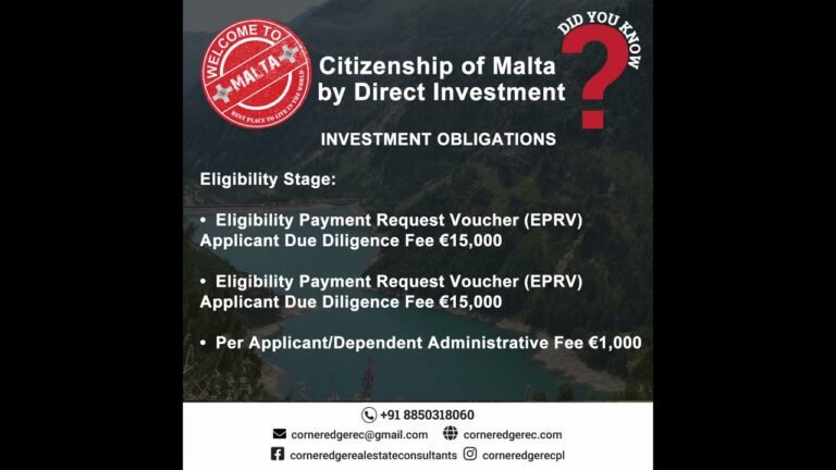 Citizenship by Investment of Malta – Citizenship Obligation