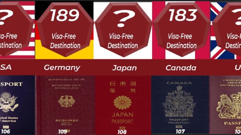 Comparison: Most Powerful Passport in the World (2020)