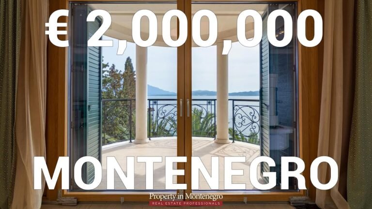 € 2 000 000 Villa Bijela in Montenegro