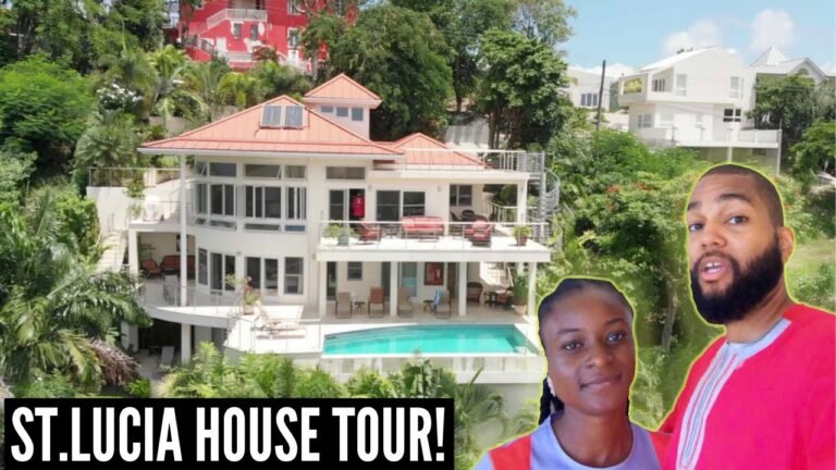 EP 2: St Lucia House Tour – Villa Trou Rollond Marigot Bay