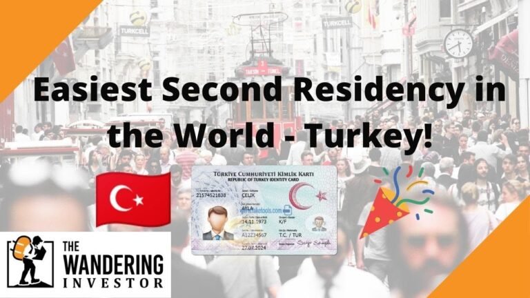 Easiest Residency in the World – Turkey 🇹🇷