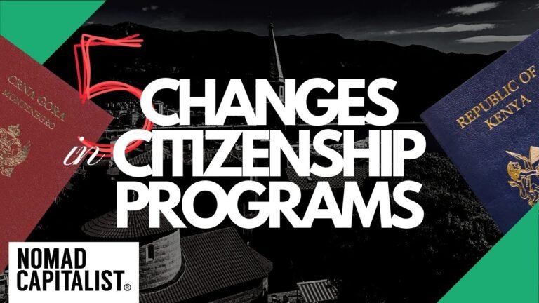 Five Citizenship Programs Opening and Closing in 2021