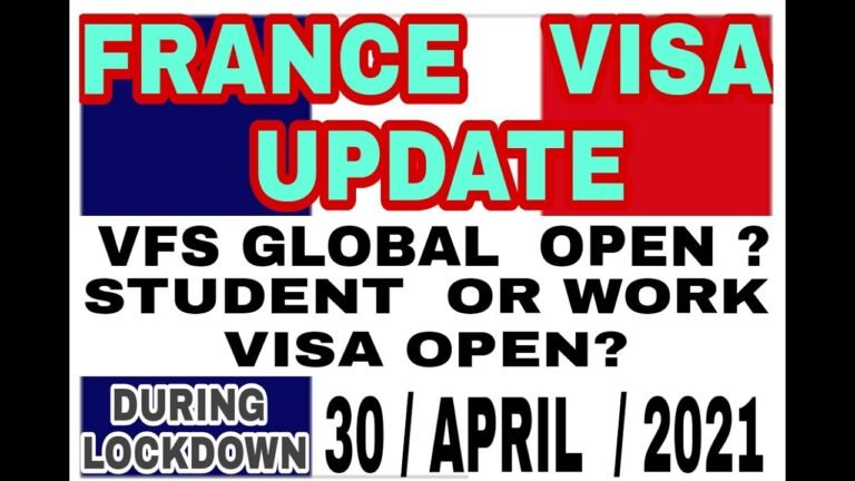 France Visa Update 2021 | Schengen Visa Update