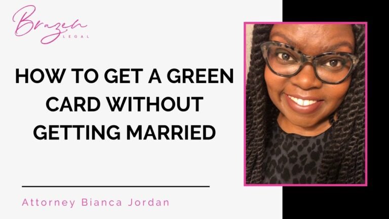 How to Get a Green Card without Getting Married | USA Immigration Lawyer