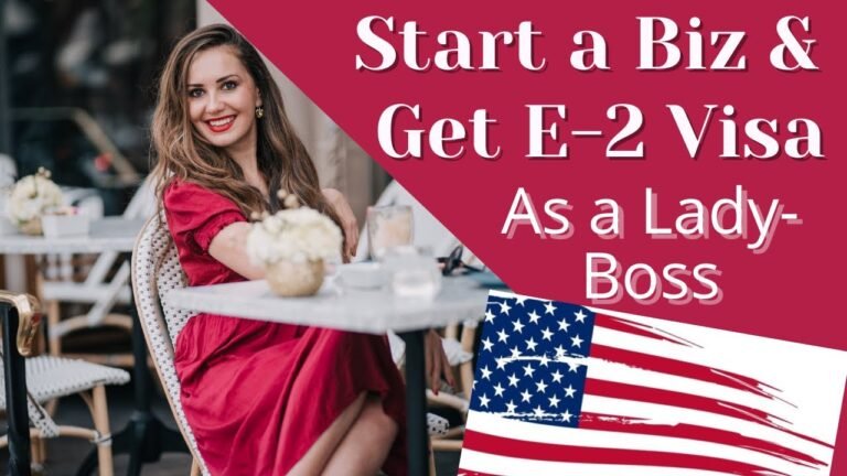 How to start a business in the US as a FEMALE IMMIGRANT ENTREPRENEUR and apply for E2 Visa! Part 1