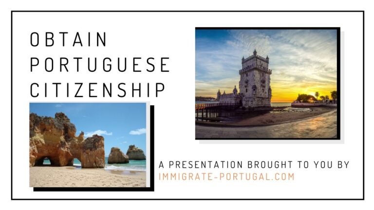 Obtain Portuguese Citizenship