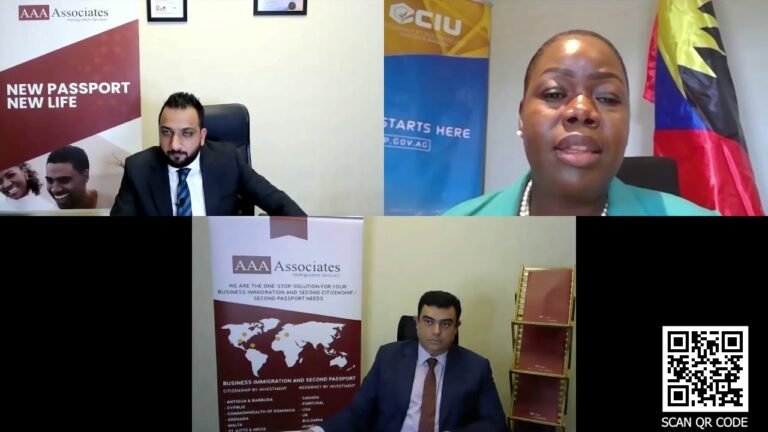 Q&A Session | CEO of Citizenship by Investment Unit, Antigua & Barbuda | Part 34