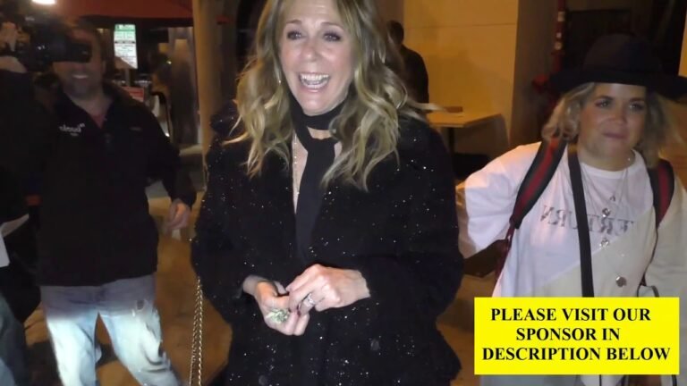 Rita Wilson talks about her and Tom Hanks being offered Greek Citizenship outside Craigs restaurant