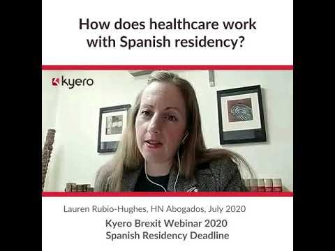 Spanish residency & healthcare cover from British citizens |Brexit Residency Deadline Spain