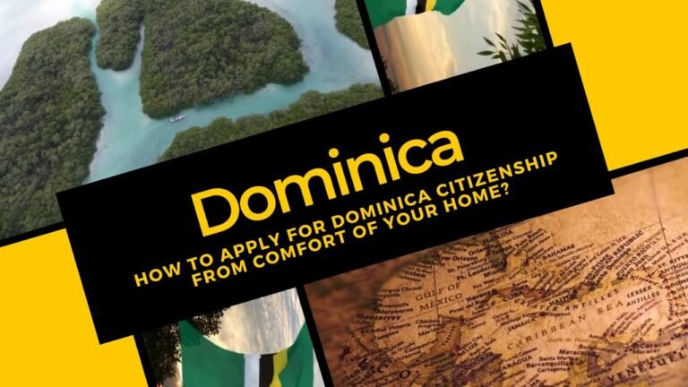 Stay Home Stay Safe | How to Apply for Dominica Citizenship from Comfort of Your Home