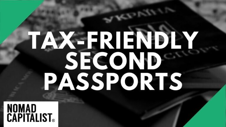 Tax-Friendly Second Passports