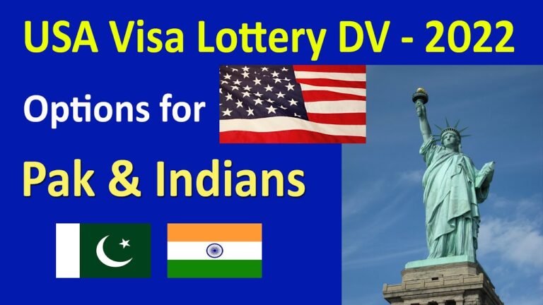 USA: GREEN CARD LOTTERY Options for Indians and Pakistanis // US Visa Lottery Explained