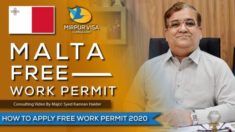 free work permit || work permit malta || apply malta free work permit || free work visa malta ||