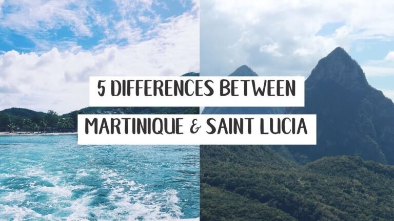 5 Differences Between 🇲🇶Martinique And 🇱🇨 Saint Lucia | 2 GREAT CARIBBEAN TRAVEL DESTINATIONS 🌎