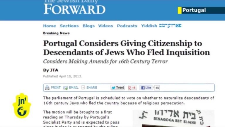 Addressing Portugal's Past: Deputies mull offering citizenship to descendants of Inquisition