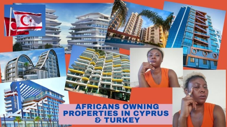 Africans Buying or Owning A Property In Cyprus & Turkey | Residency By Investment