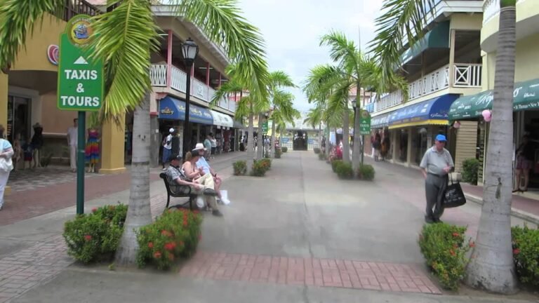 Arriving at the port of Basseterre in the two island country of Saint Kitts and Nevis