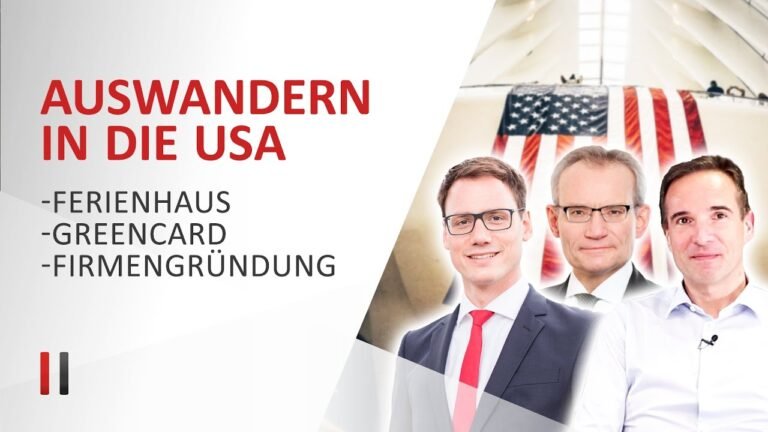 Auswandern in die USA: Ferienhaus, GreenCard, Firmengründung, Steuern | Andreas Striegel&Klaus Eyber