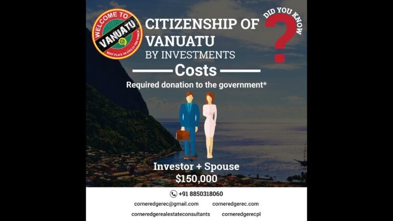 Citizenship In Vanuatu, Vanuatu Citizenship Program,  Benefits of Citizenship By Investment