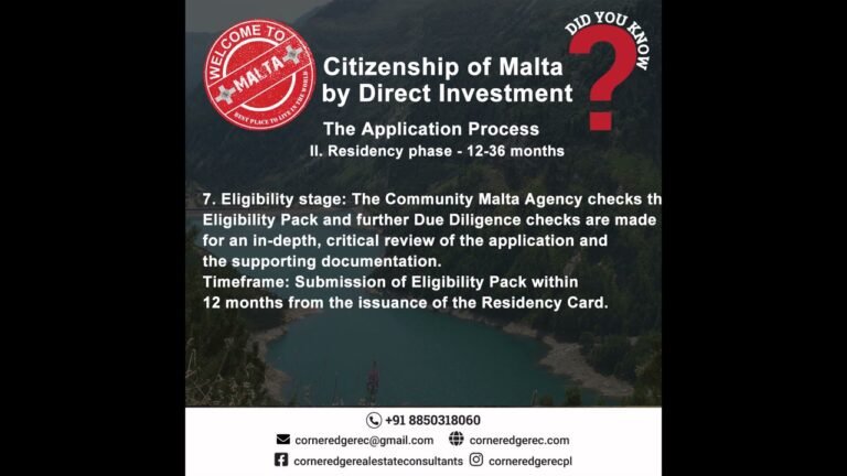 Citizenship by Investment of Malta – Application Process Citizenship by Investment of Malta – Application Process