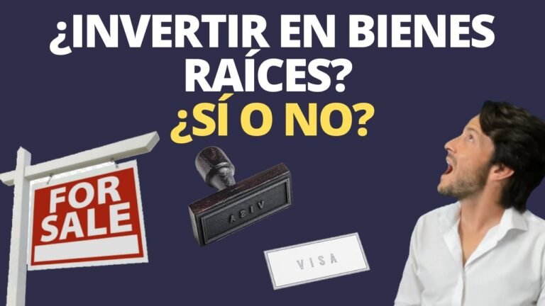 Cómo invertir en bienes raíces para obtener tu visa E2