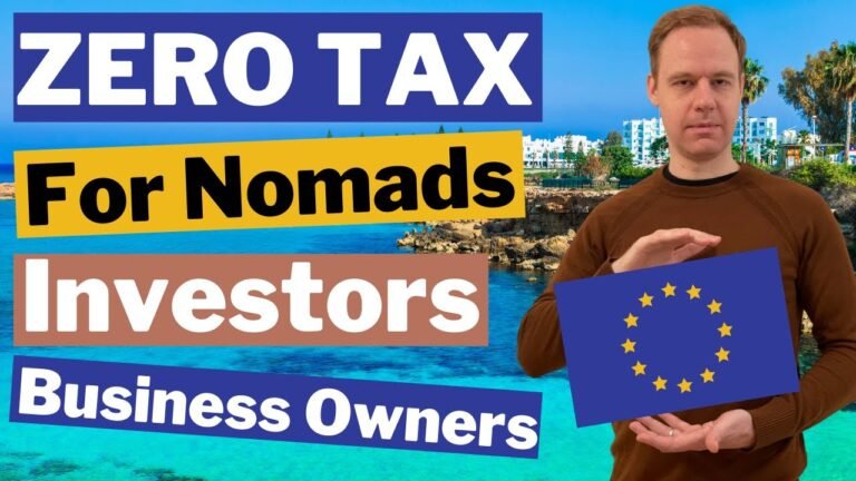 Cyprus Lowest Tax in Europe for Digital Nomads & Investors