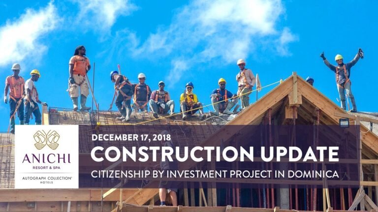 Dominica Citizenship by Investment Real Estate Construction Update: Dec 17, 2018