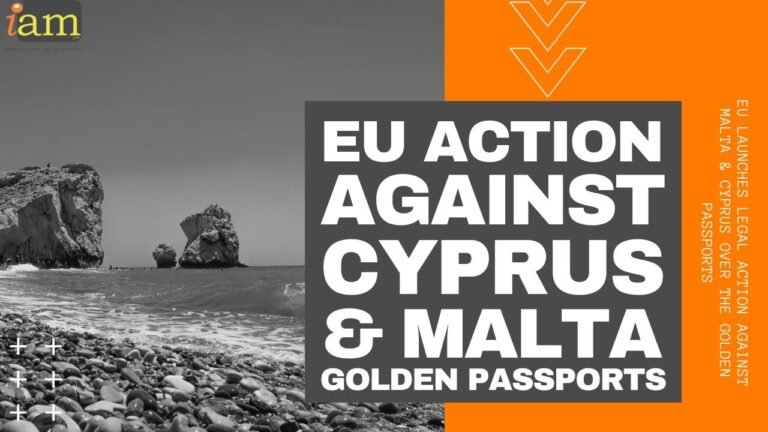 EU launches legal action against Malta & Cyprus over the Golden Passports