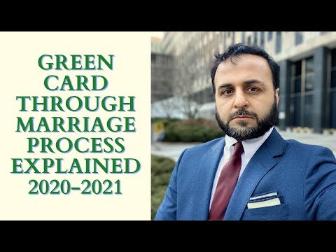 Green Card through Marriage to US Citizen Process Explained (2020-2021)