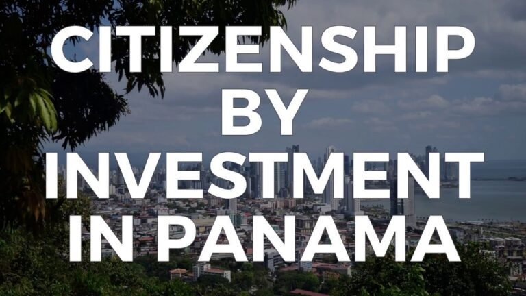 HOW TO BUY A PASSPORT? CITIZENSHIP BY INVESTMENT IN PANAMA