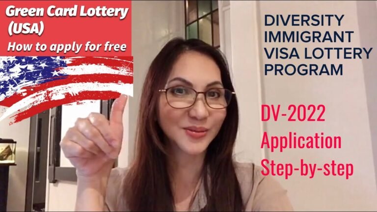 How to Apply for US Green Card Lottery / Diversity Visa Lottery / Filling Up The Form