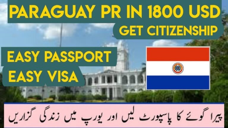 How to Get Second Passport || Permanent Residency in Paraguay