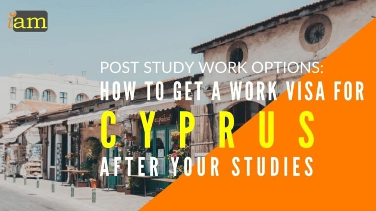 How to Get a Work Visa in Cyprus After Your Studies – Post Study Options