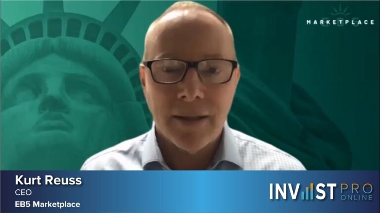 Kurt Reuss, EB5 Marketplace | InvestPro Online 20.08.2020