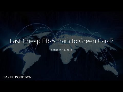 Last Cheap EB-5 Train to Green Card?