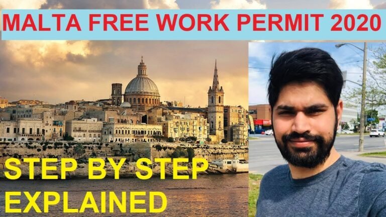 MALTA FREE WORK PERMIT 2020-  FULL EXPLAINED STEP BY STEP HINDI/URDU