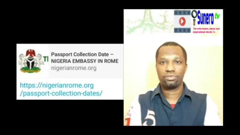 Nigerian Passport Collection
