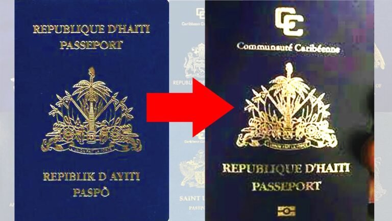 Passport Communauté Caribéenne: Me Avantaj Nouvo Passport Haitien an genyen.